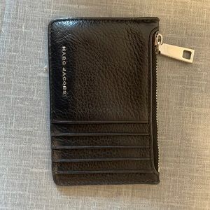 Marc Jacobs “wingman” leather zip wallet